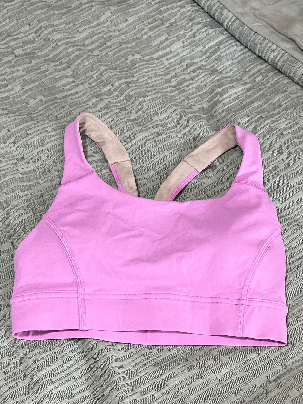 lululemon athletica Pink Racerback Sports Bra Top